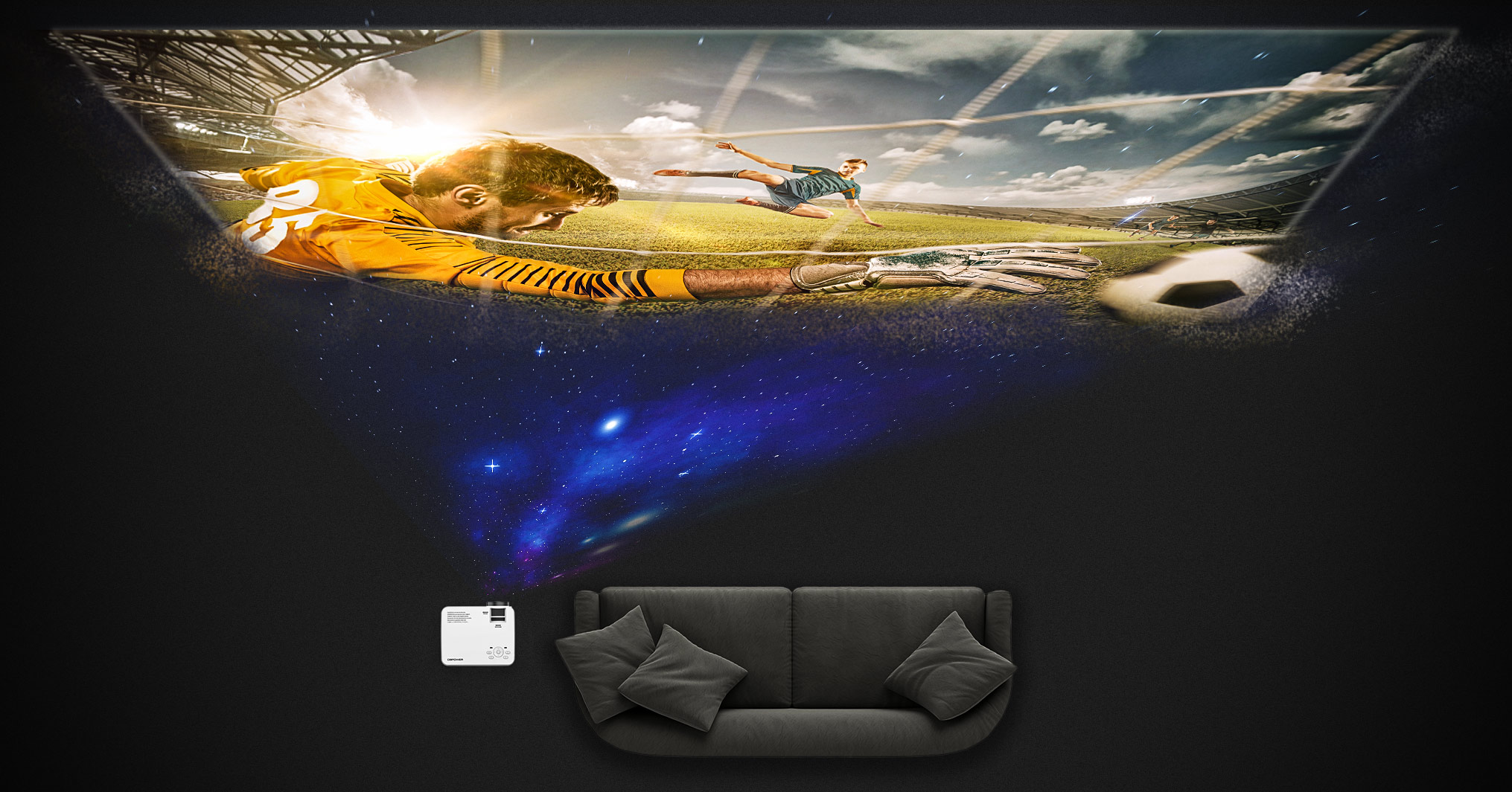 DBPOWER T20 Mini Projector