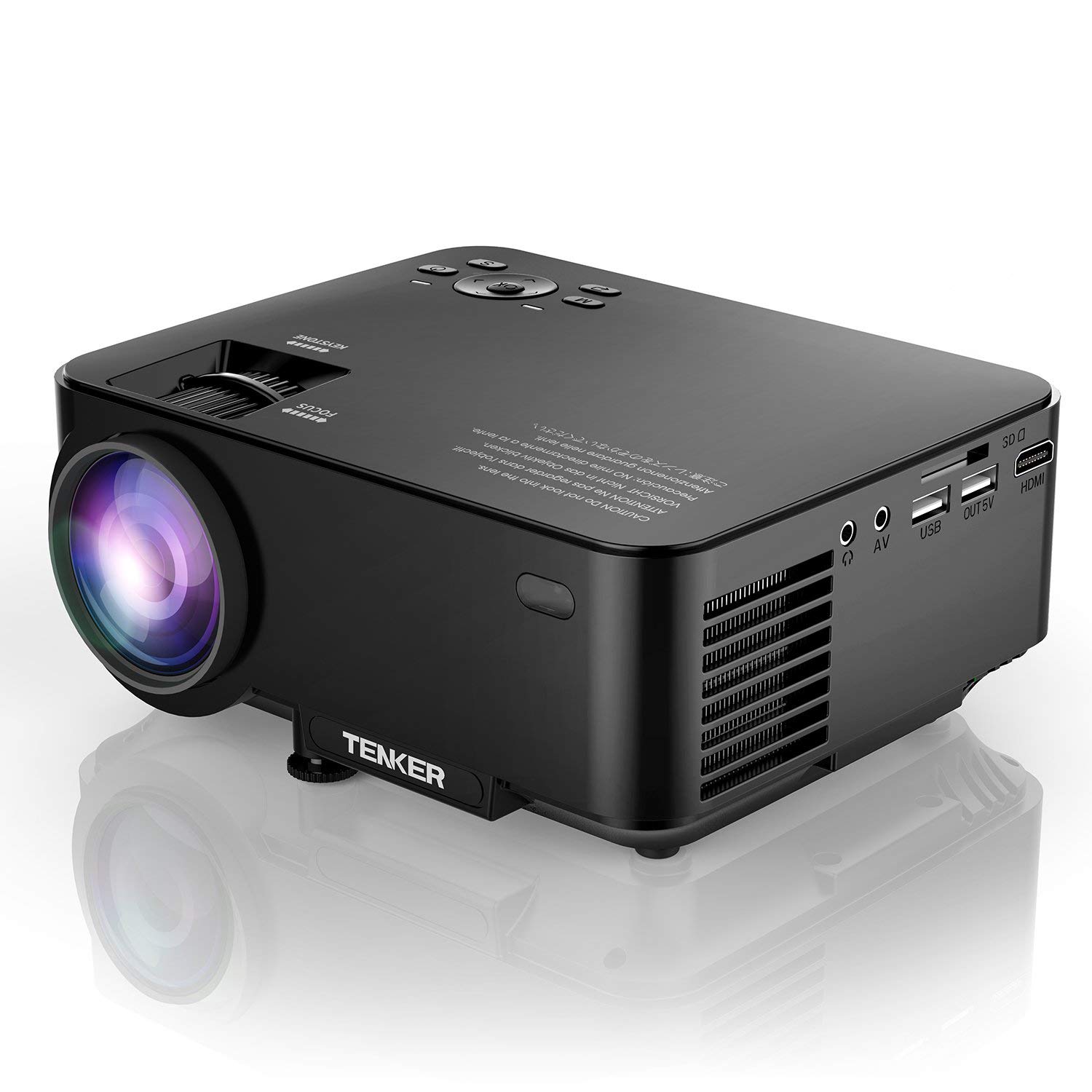 Tenker Q5 Projector PortableMini Projector